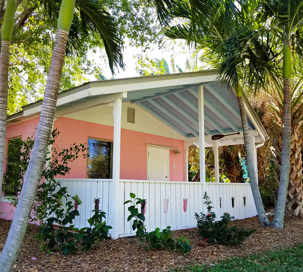 River Palm Cottages in Jensen Beach, pink cottage #2