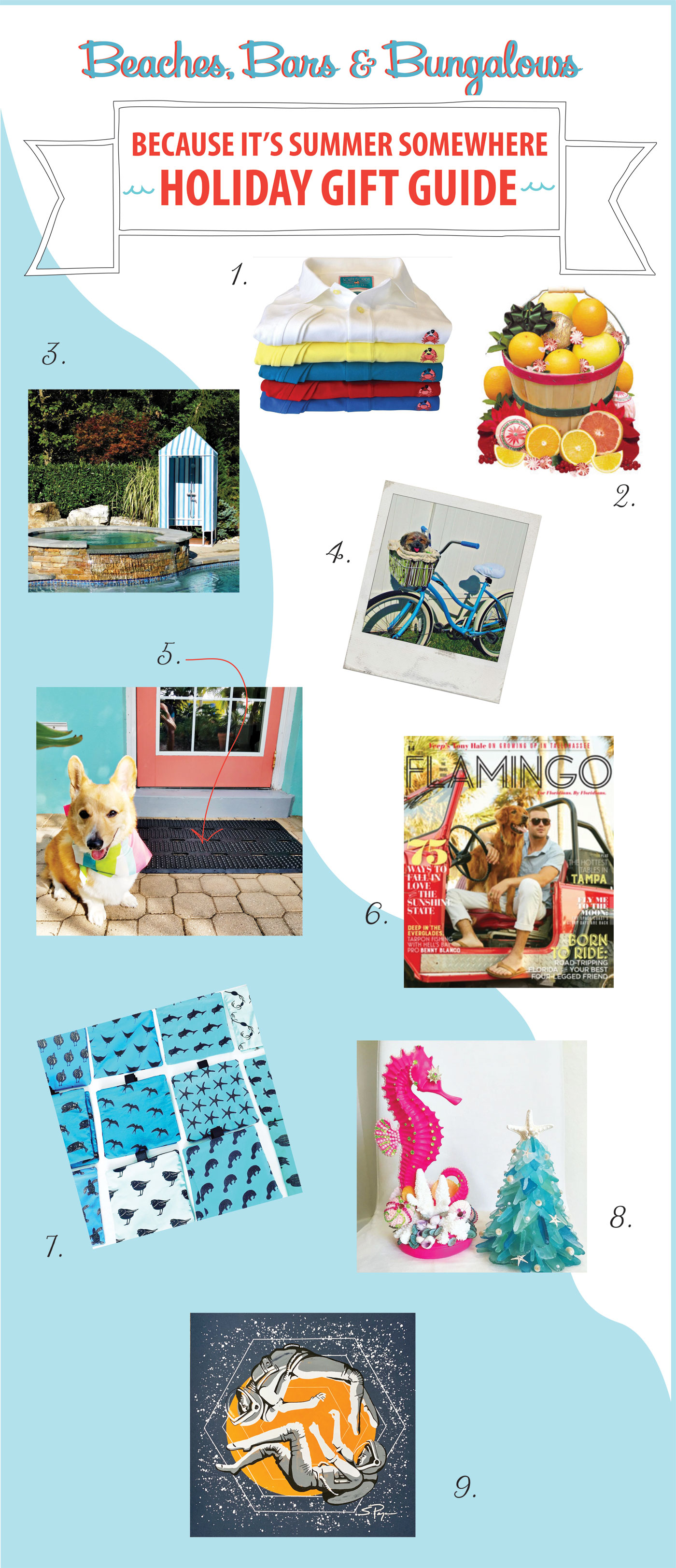 Beaches Bars and Bungalows Because It's Summer Somewhere Holiday Gift Guide