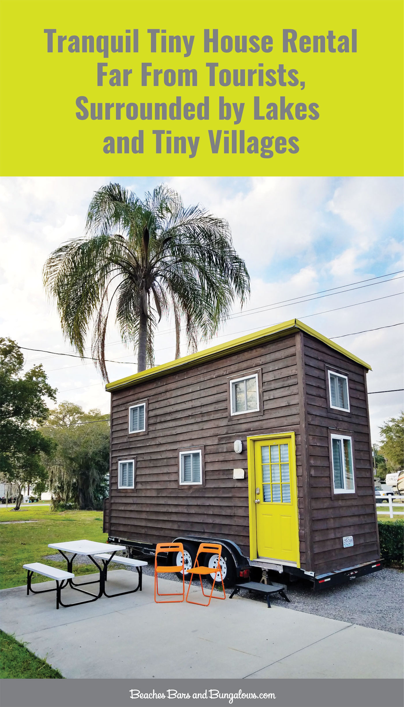 Winter Haven Tiny House Rental for Pinterest