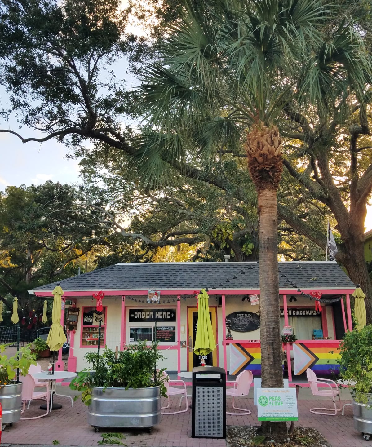 Golden Dinosaurs restaurant in Gulfport Florida
