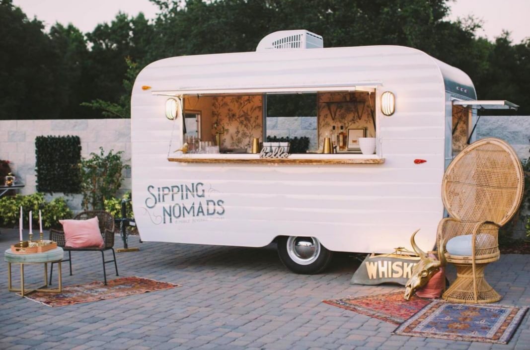 Sipping Nomads mobile bar