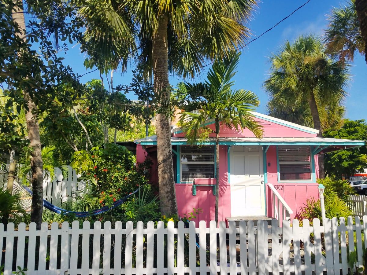 Beach Palms Pink Mango cottage Siesta Key