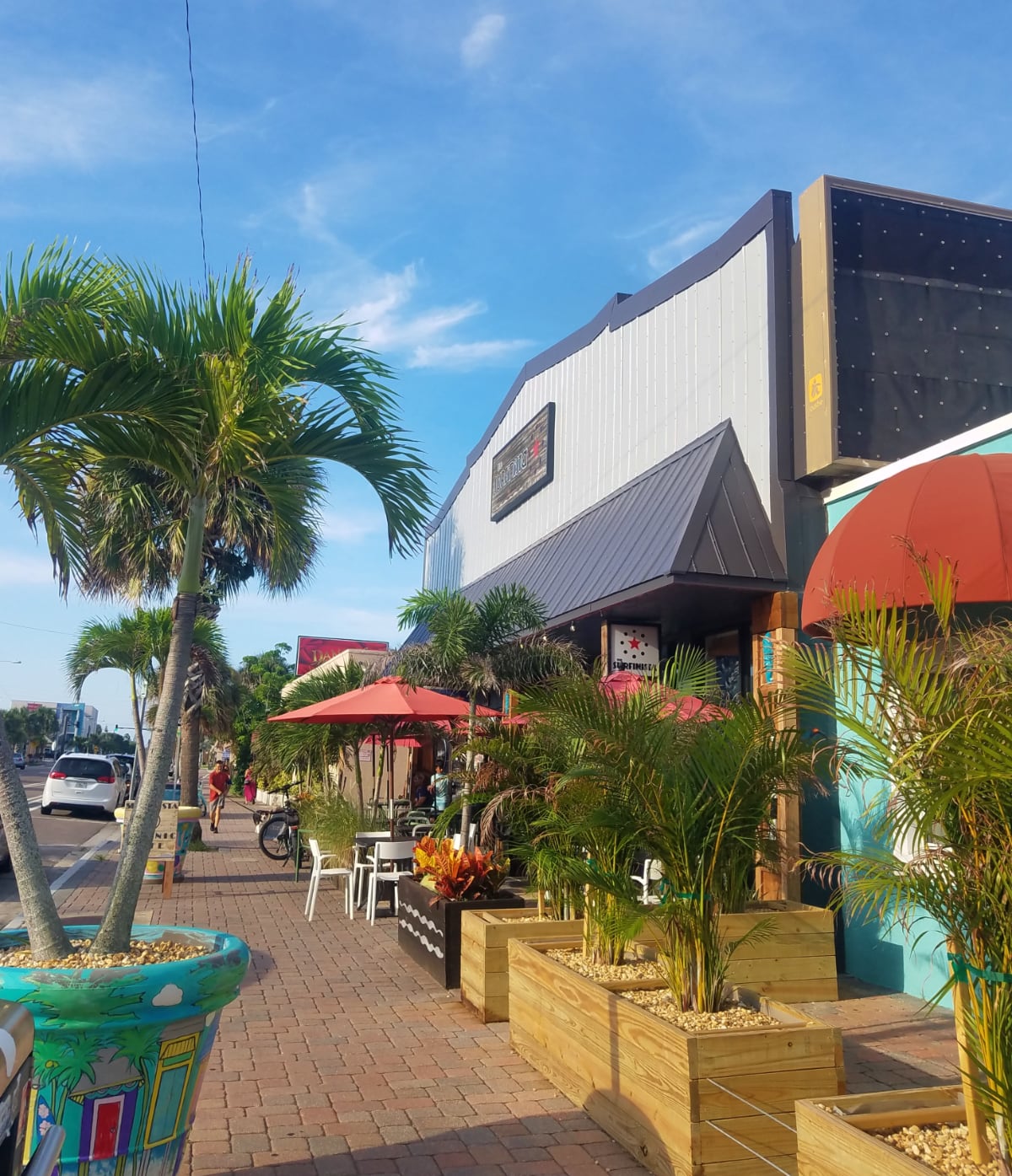 Cafe Surfinista downtown Cocoa Beach