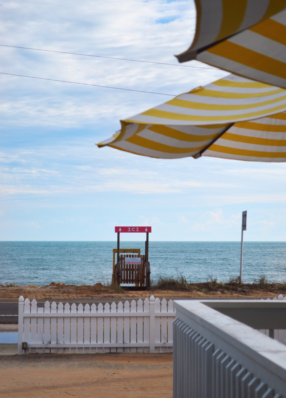 Island Cottage Inn Flagler Beach has its own private beach crossover