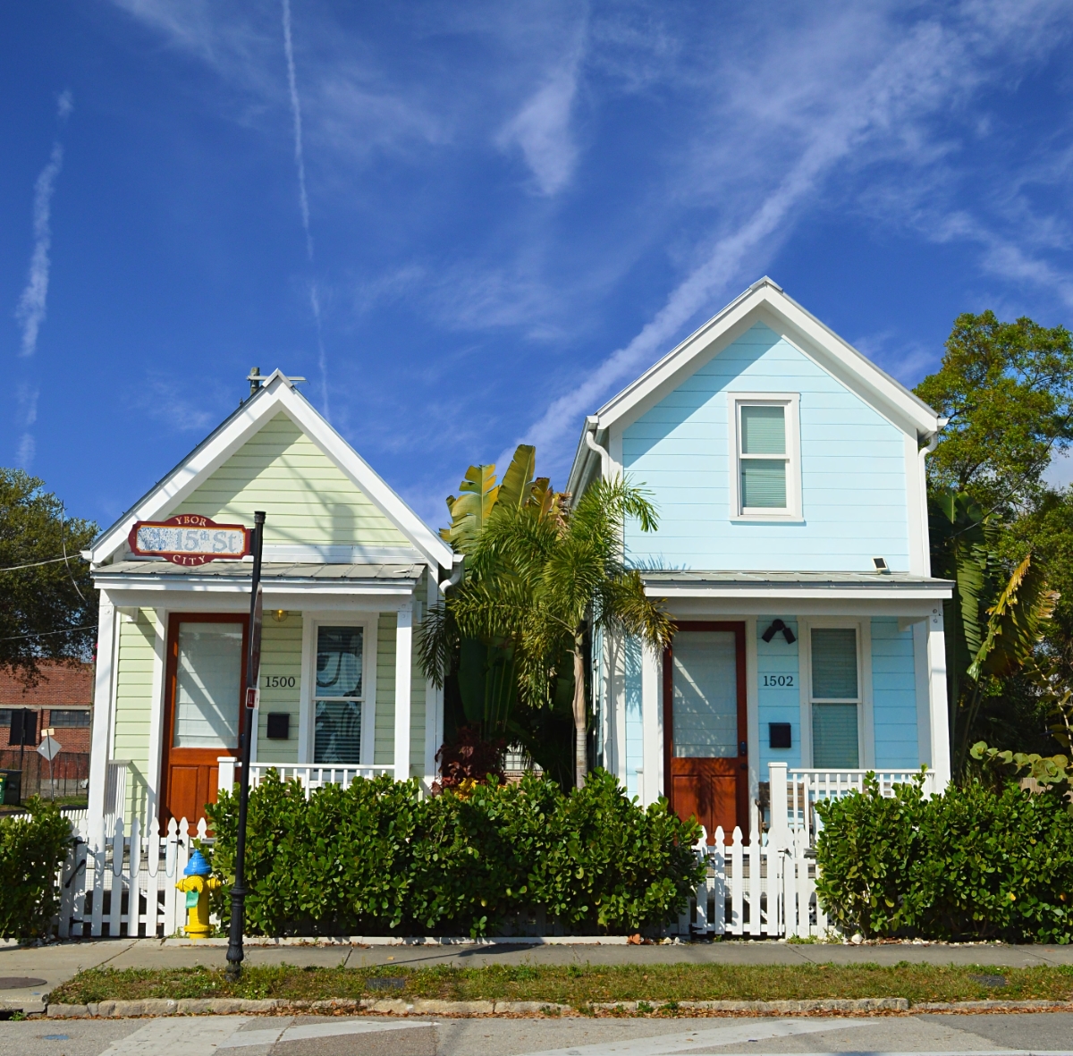 New build tiny homes designed to look historic, available on Airbnb, in Ybor City
