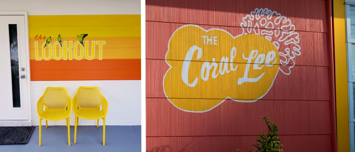 The Lookout graphics and The Coral Lee graphics